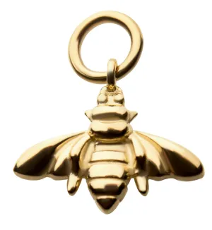 14kt Gold Bumble Bee Charm