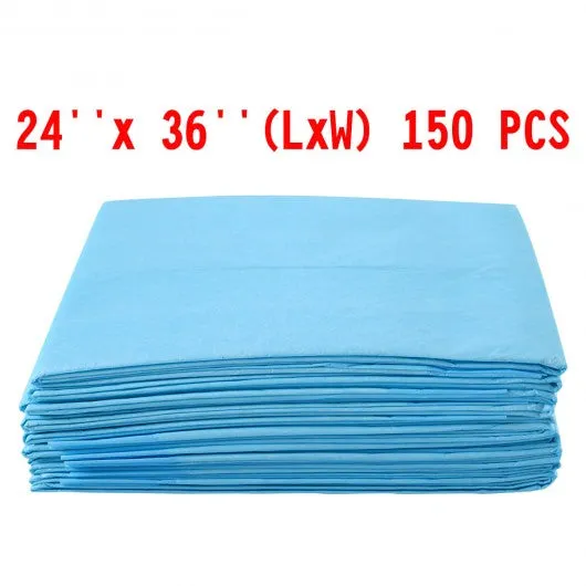 150 pcs 24" x 36" Pet Wee Pee Piddle Pad