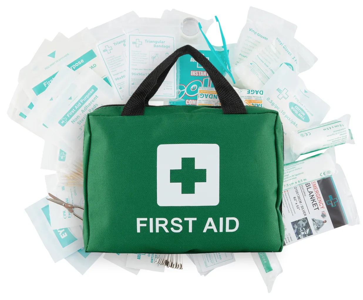 2x 210PCS | EMERGENCY FIRST AID KIT | Medical Travel Set | Workplace Office | ARTG BULK