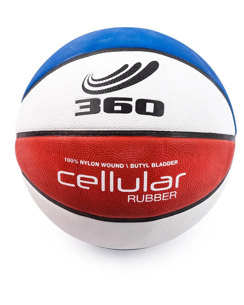 360 Cellular Basketball - R/W/B