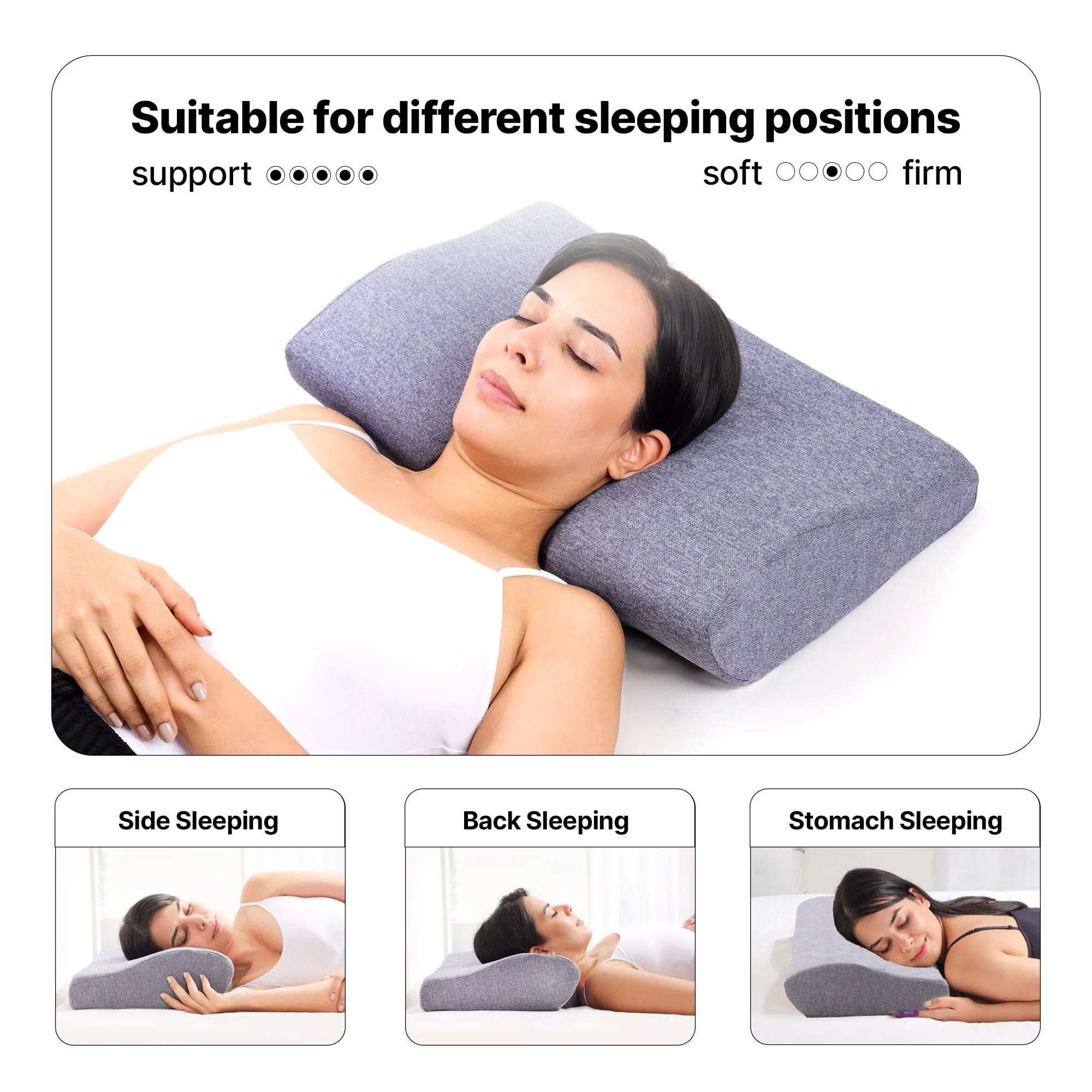 AC - Frido Ultimate Neck Contour Cervical Pillow