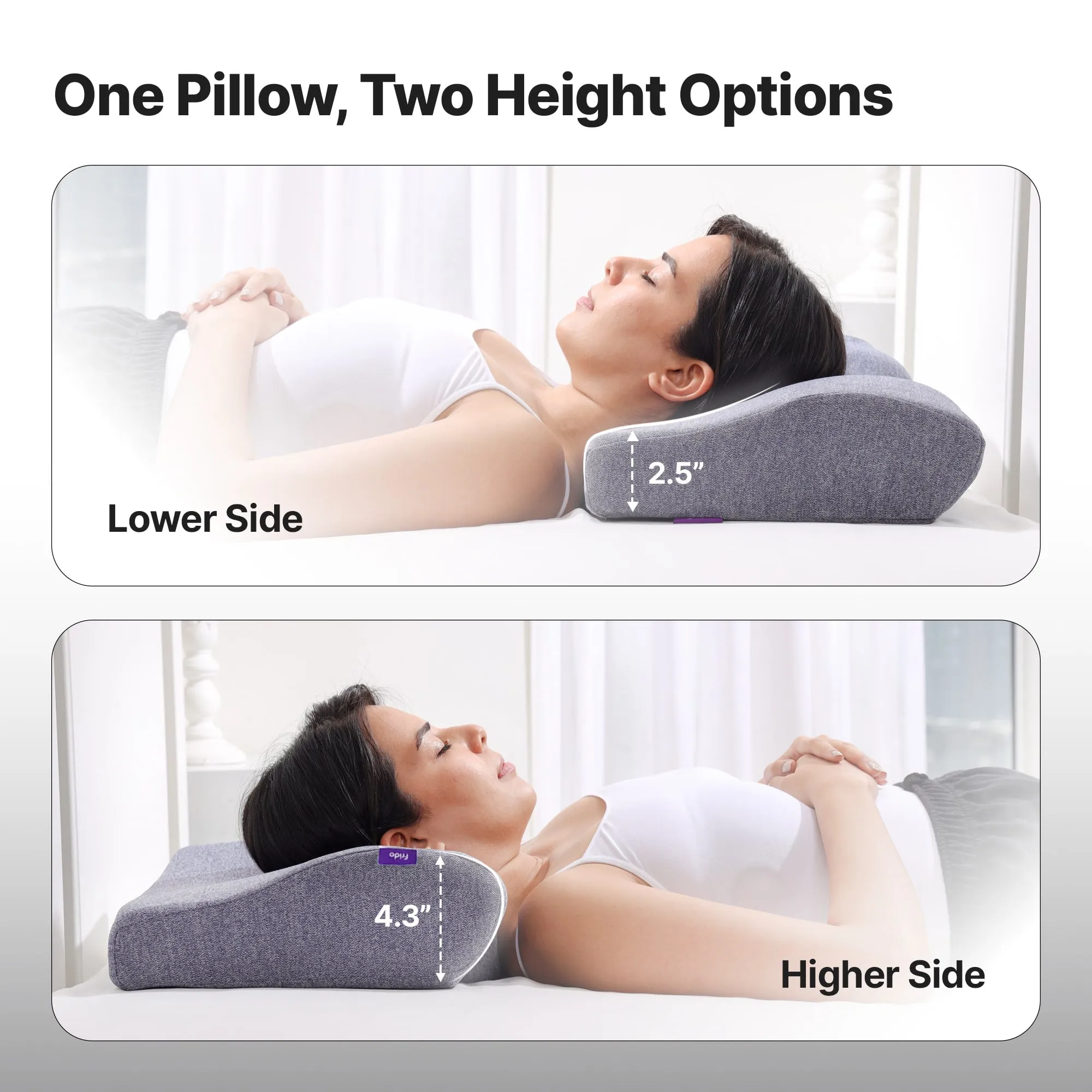 AC - Frido Ultimate Neck Contour Cervical Pillow