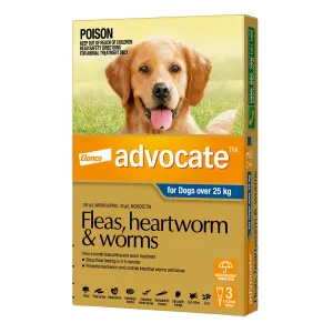 Advocate Flea, Heartworm & Worms for Extra Large Dogs  25kg