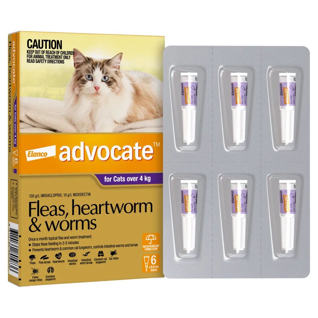 Advocate for Cats Over 4kg 6 Months