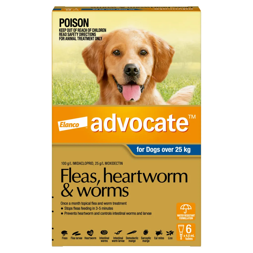 Advocate for Dogs Over 25kg 6 Months