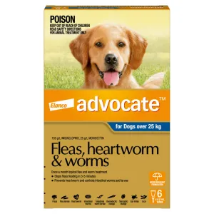 Advocate for Dogs Over 25kg 6 Months