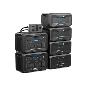 BLUETTI 2*AC300   4*B300   1*P030A | Home Battery Backup