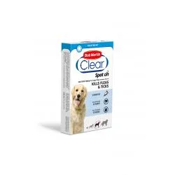 Bob Martin Clear Flea Clear Spot On For Dogs