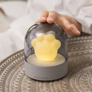 Cat Paw Night Light Music Box