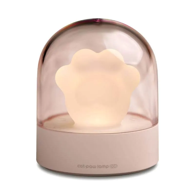 Cat Paw Night Light Music Box