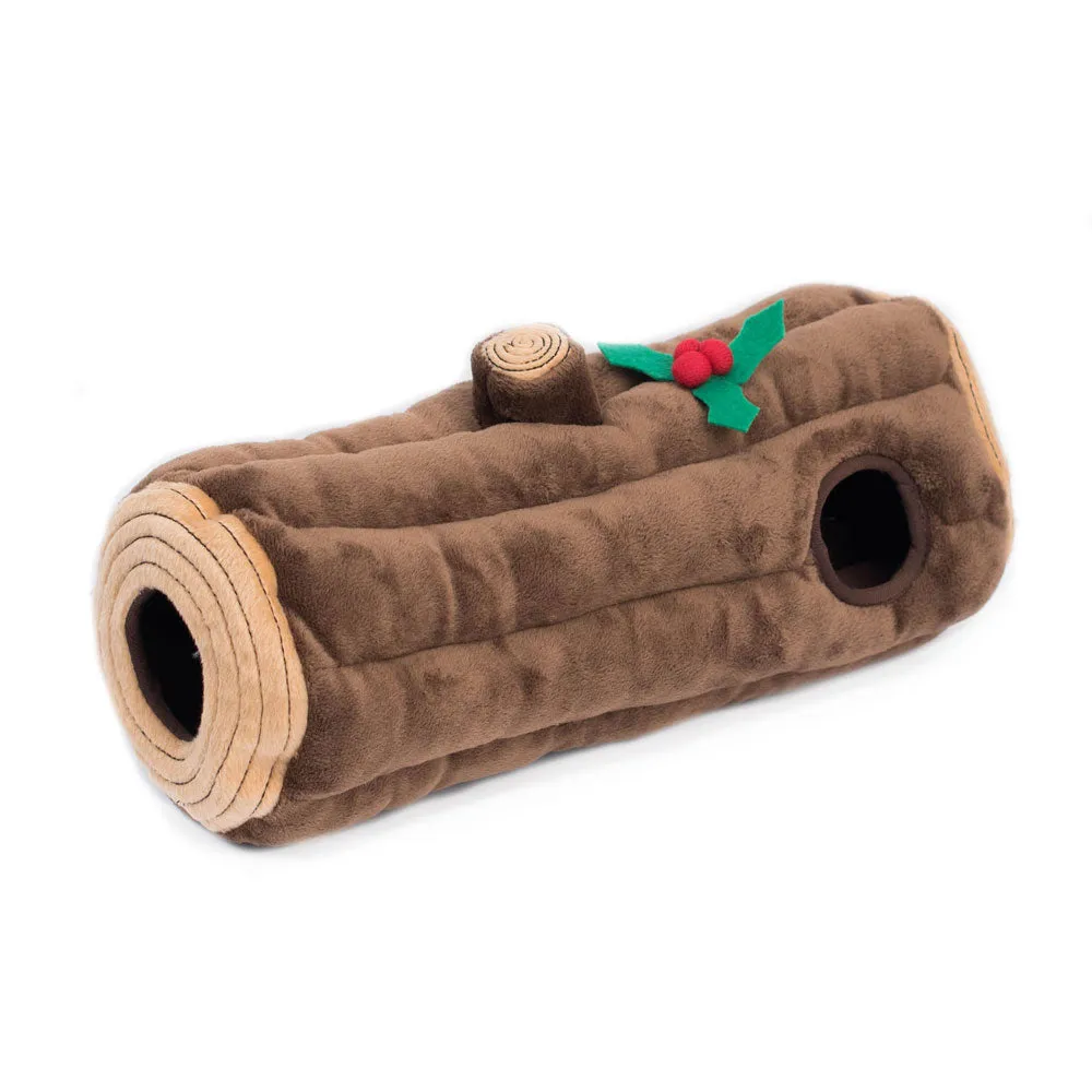 Christmas - Holiday - Chipmunk Dog Toy - Puzzle Toy - Interactive Toy