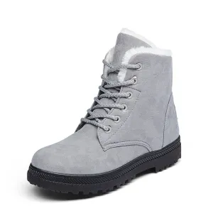 Dyavor Orthopedic Boots For Women Arch Support Snowy Warm Fur Plush Insole Winter Boots