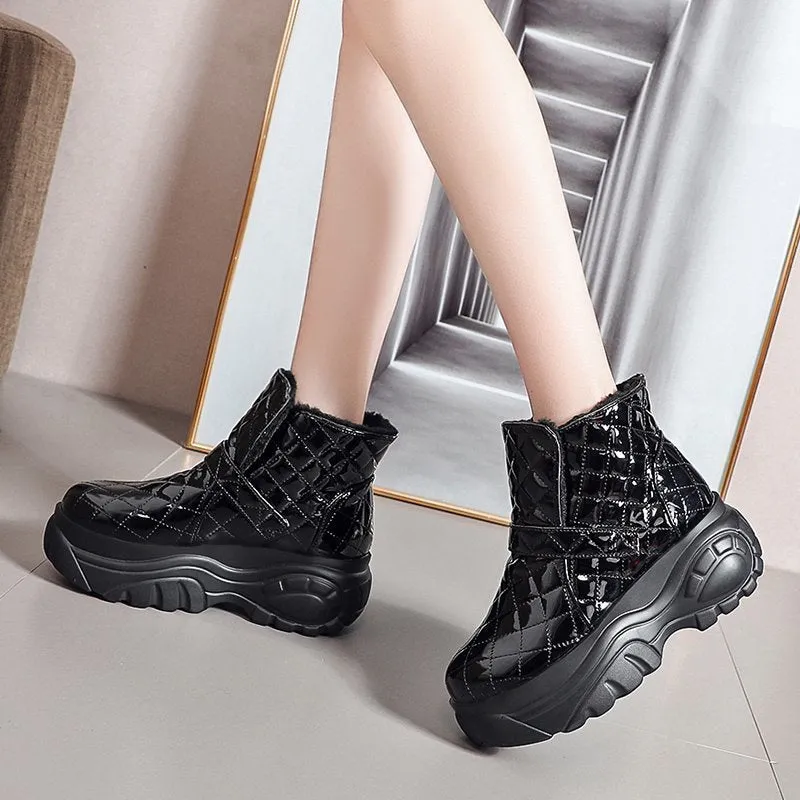 Dyavor Orthopedic Warm Boots Women Ankle Nonslip Shoes