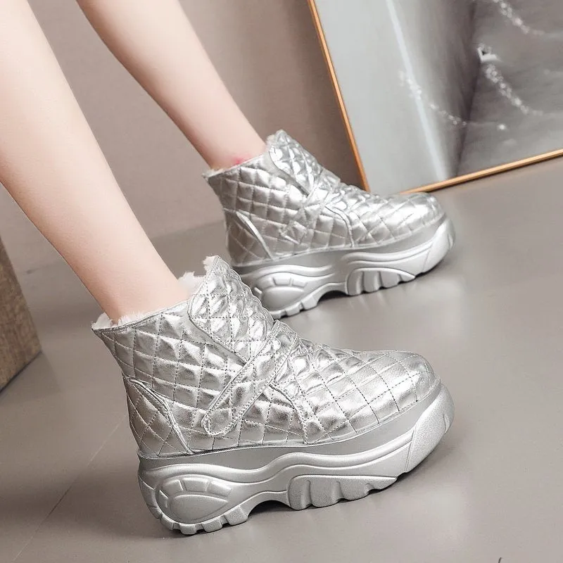 Dyavor Orthopedic Warm Boots Women Ankle Nonslip Shoes