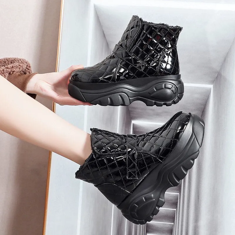 Dyavor Orthopedic Warm Boots Women Ankle Nonslip Shoes