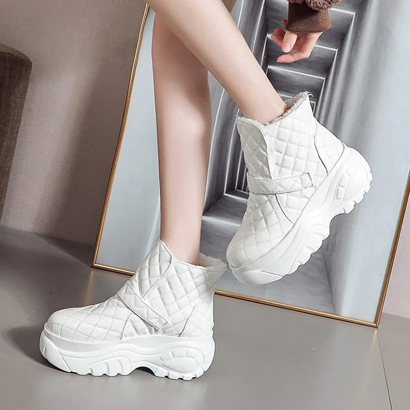 Dyavor Orthopedic Warm Boots Women Ankle Nonslip Shoes