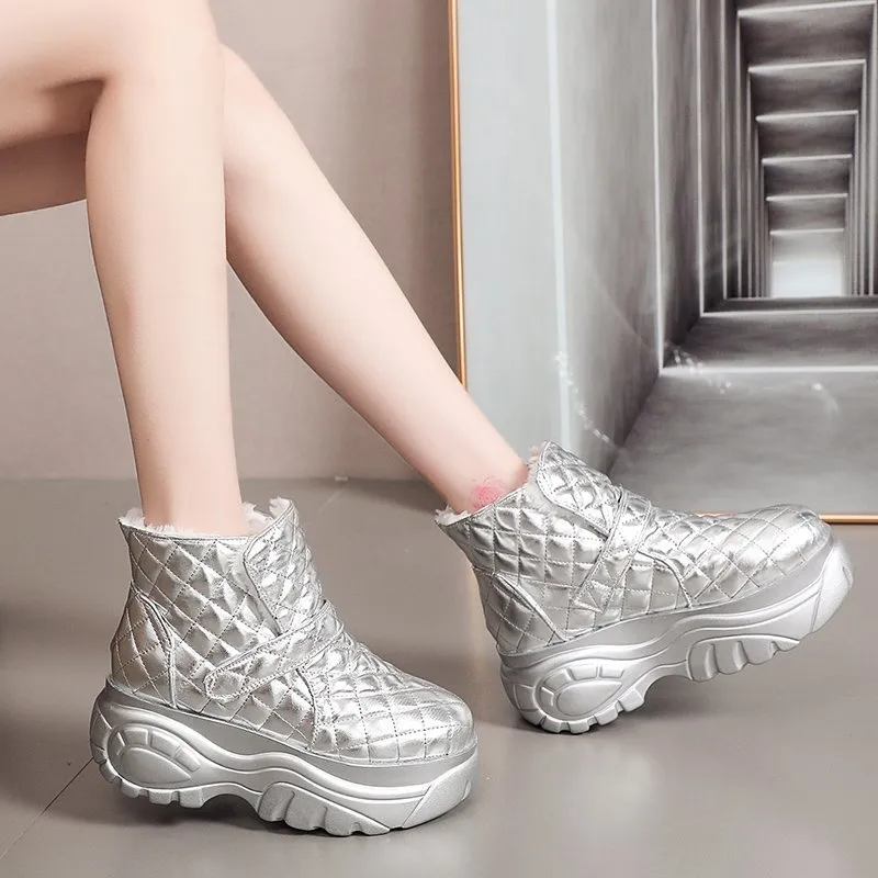 Dyavor Orthopedic Warm Boots Women Ankle Nonslip Shoes