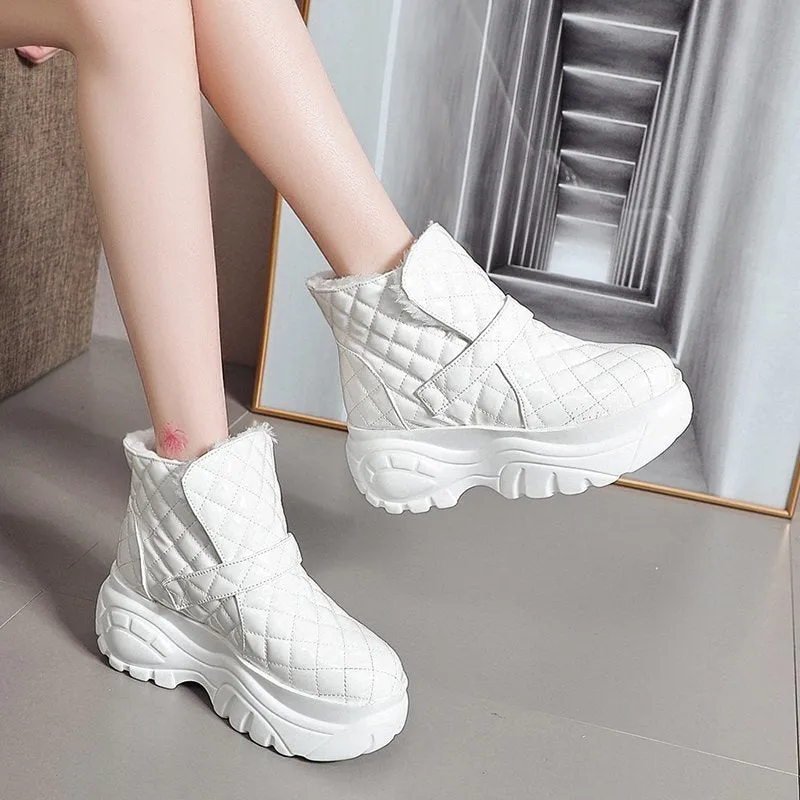 Dyavor Orthopedic Warm Boots Women Ankle Nonslip Shoes