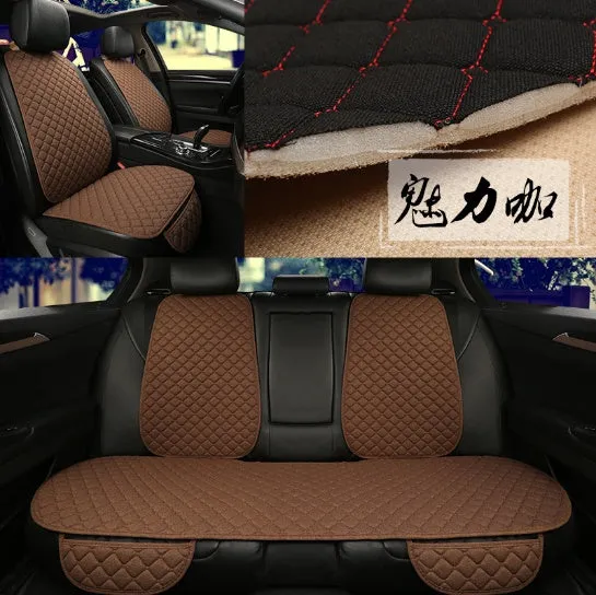Flax Car Seat Cover Protector