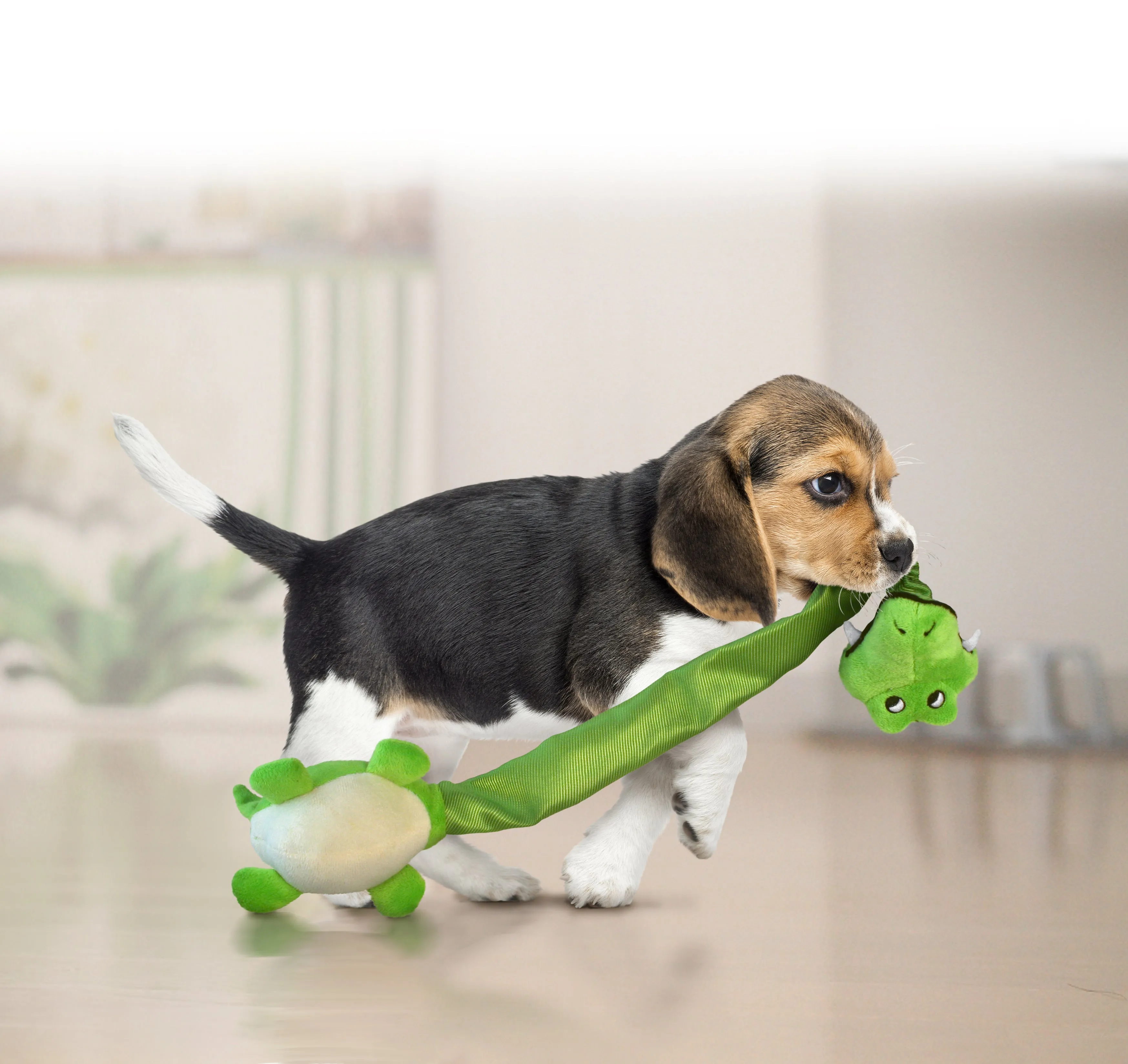 KONG Danglers Giraffe Dog Toy