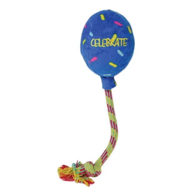 KONG Occasions Birthday Balloon - Blue