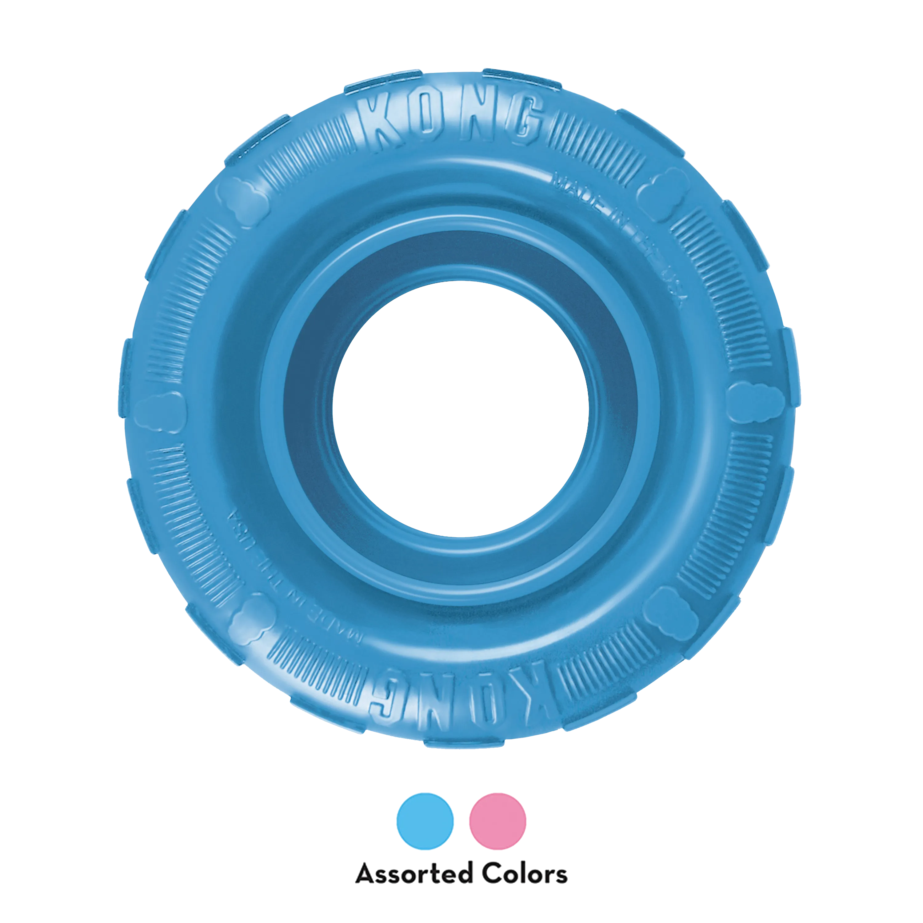 KONG | Puppy Tyre | Dog Chew Toy for Teething Puppies