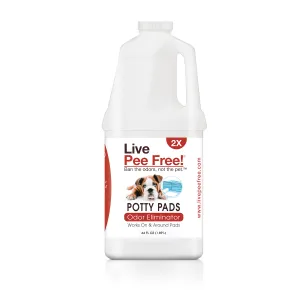 Live Odor Free!® Potty Pads 2X - 64 oz.