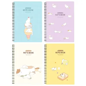 Meow Meow Cats 10" Ruled Notebook