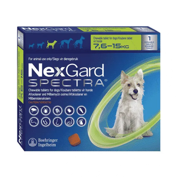 Nexgard Spectra (click on size for price )