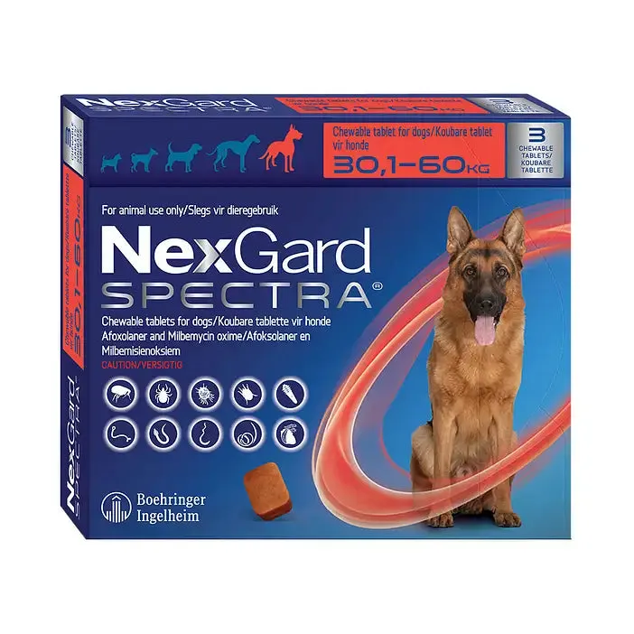 Nexgard Spectra (click on size for price )