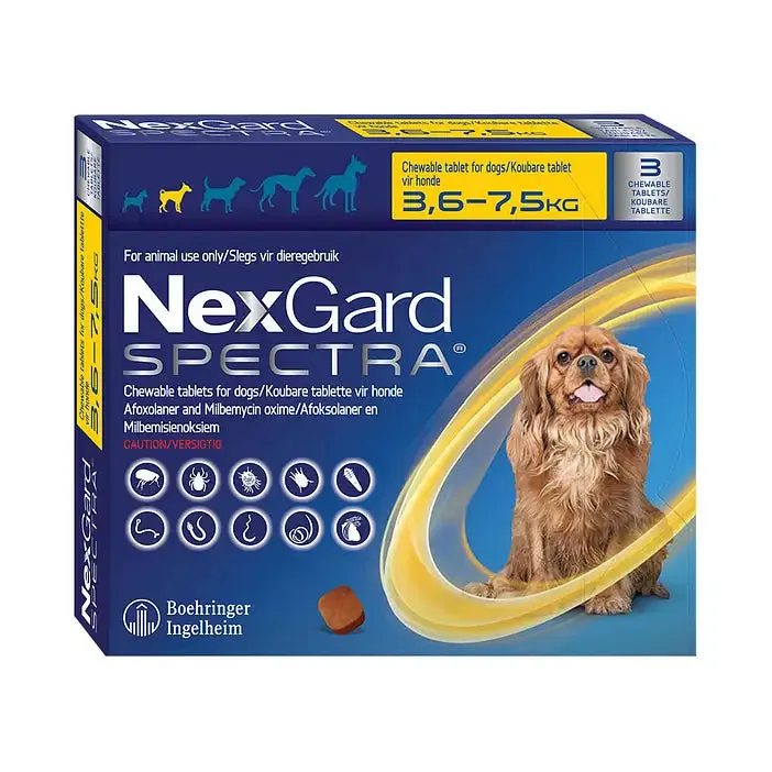Nexgard Spectra (click on size for price )