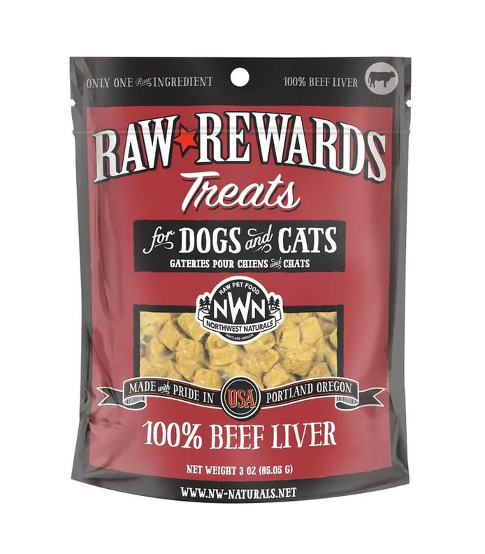 Northwest Naturals - Freeze-Dried Raw Rewards Beef Liver Treat