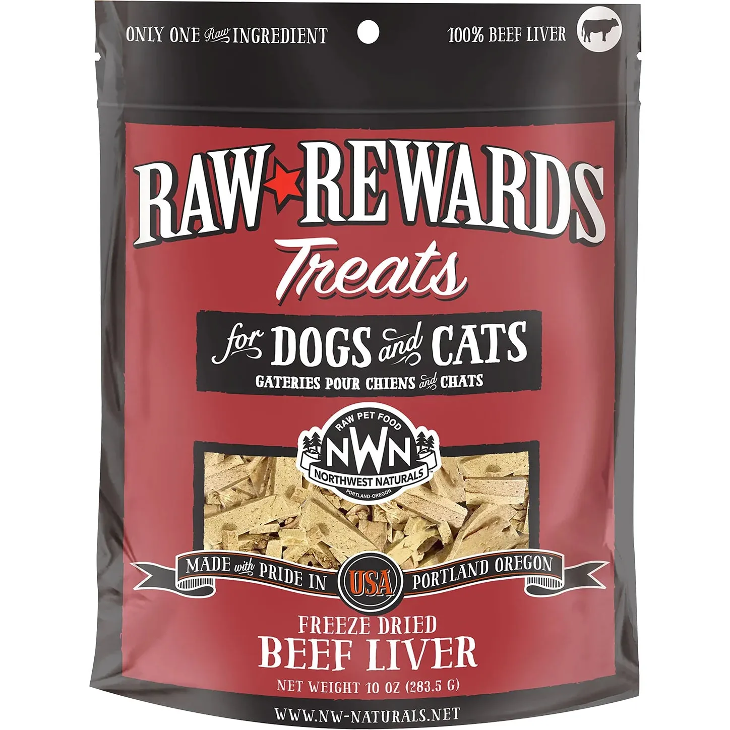 Northwest Naturals - Freeze-Dried Raw Rewards Beef Liver Treat