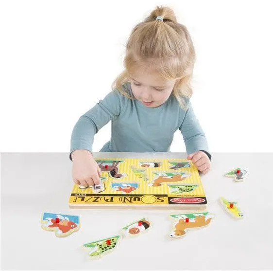 Pets Sound Puzzle - 8 Pieces