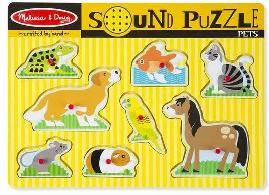 Pets Sound Puzzle - 8 Pieces