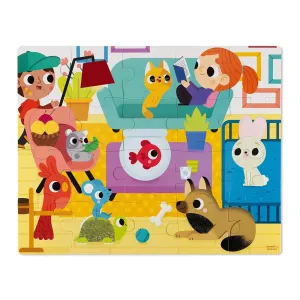 Pets Tactile Puzzle - 20 Piece