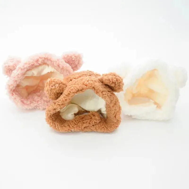 Plush Head Cover Cute Cat
