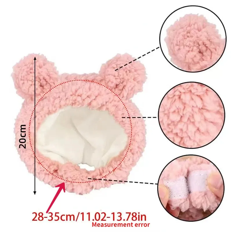 Plush Head Cover Cute Cat