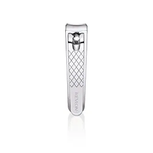 Revlon Nail Clipper, Compact Mini Nail Cutter with Curved Blades for Trimming and Grooming