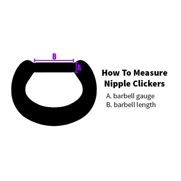 Rose Stainless Nipple Clickers