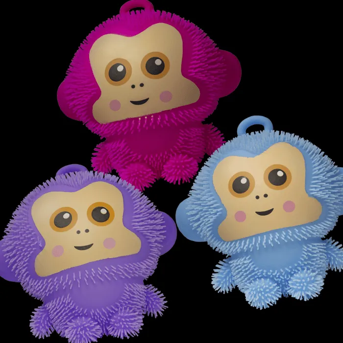 Toy Network - 8" Light up Puffer Monkey