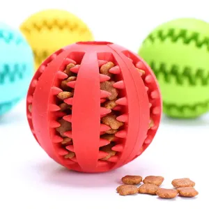 Toy Pet Rubber Feed Ball