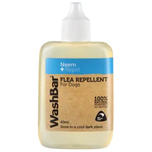 Washbar Natural Flea Repellent for Dogs 40ml
