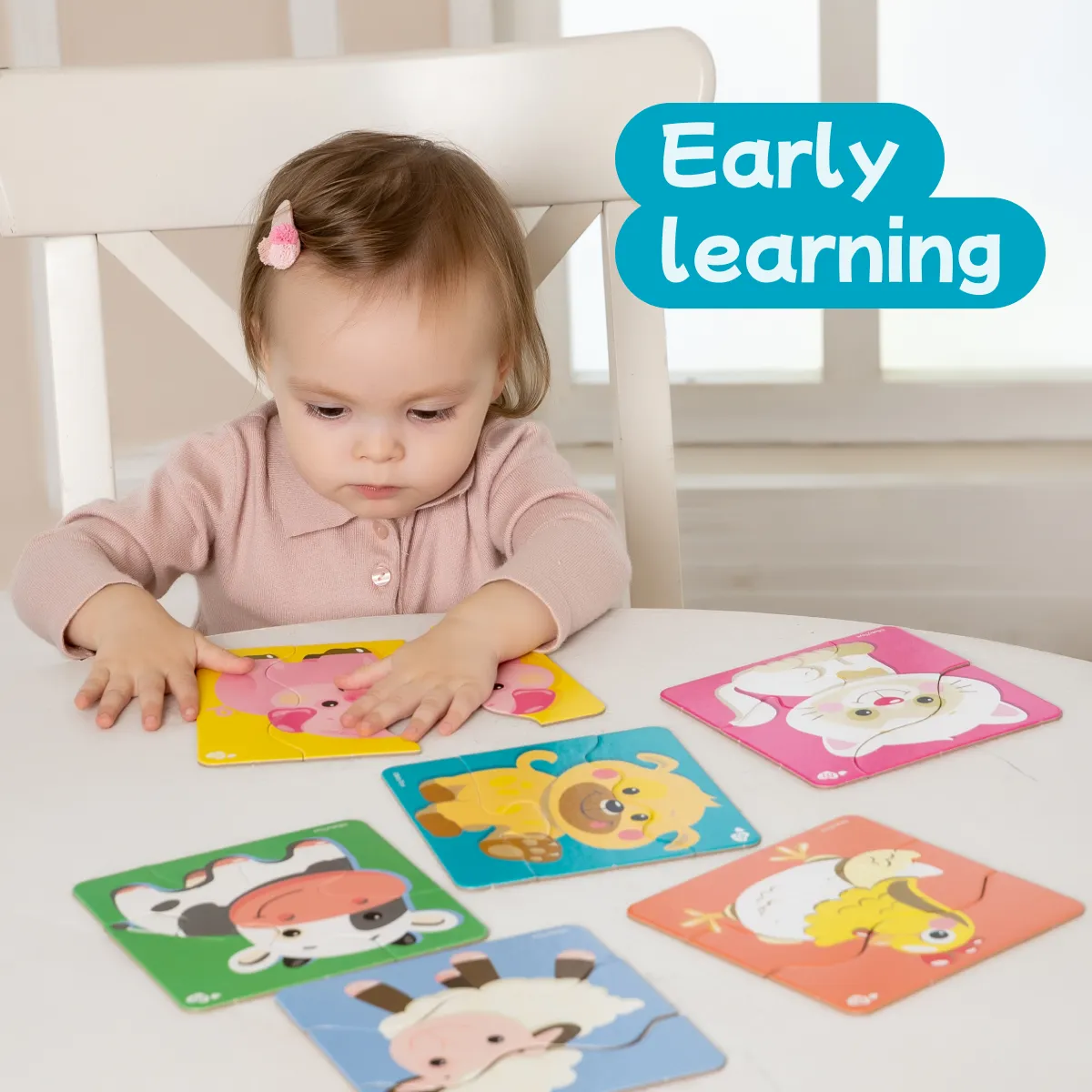 ZigZag Puzzle Pets for Toddlers Age 3  Educational Puzzle